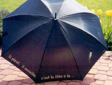 le parapluie brod